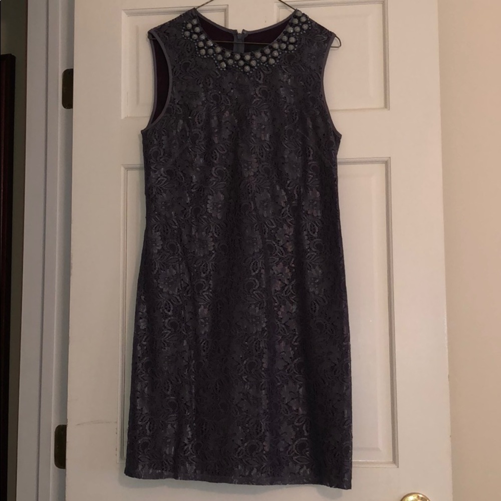 Adrianna Papell embellished dress size 8